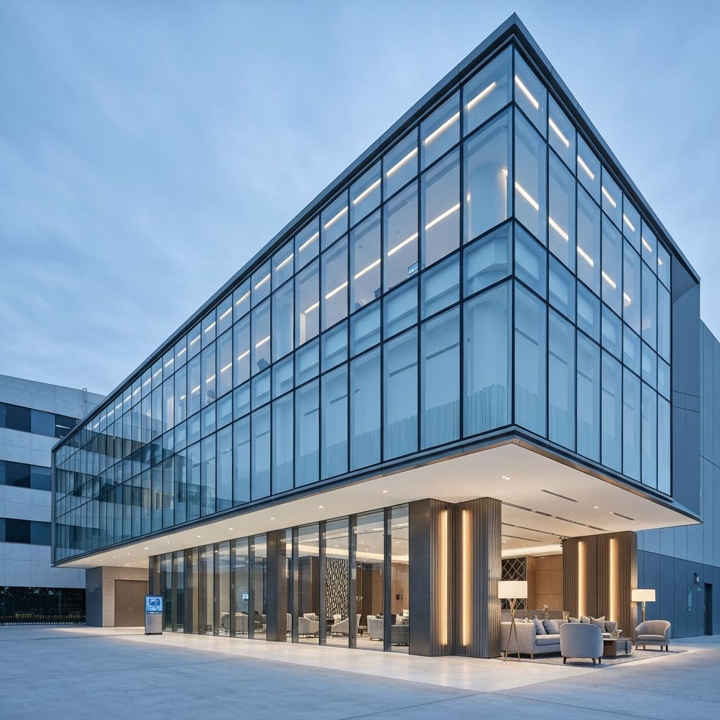 Modern medical facility